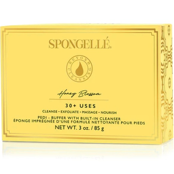 Spongelle pedi buffer with built in cleaner / refreshments body bar - Picture 4 of 11